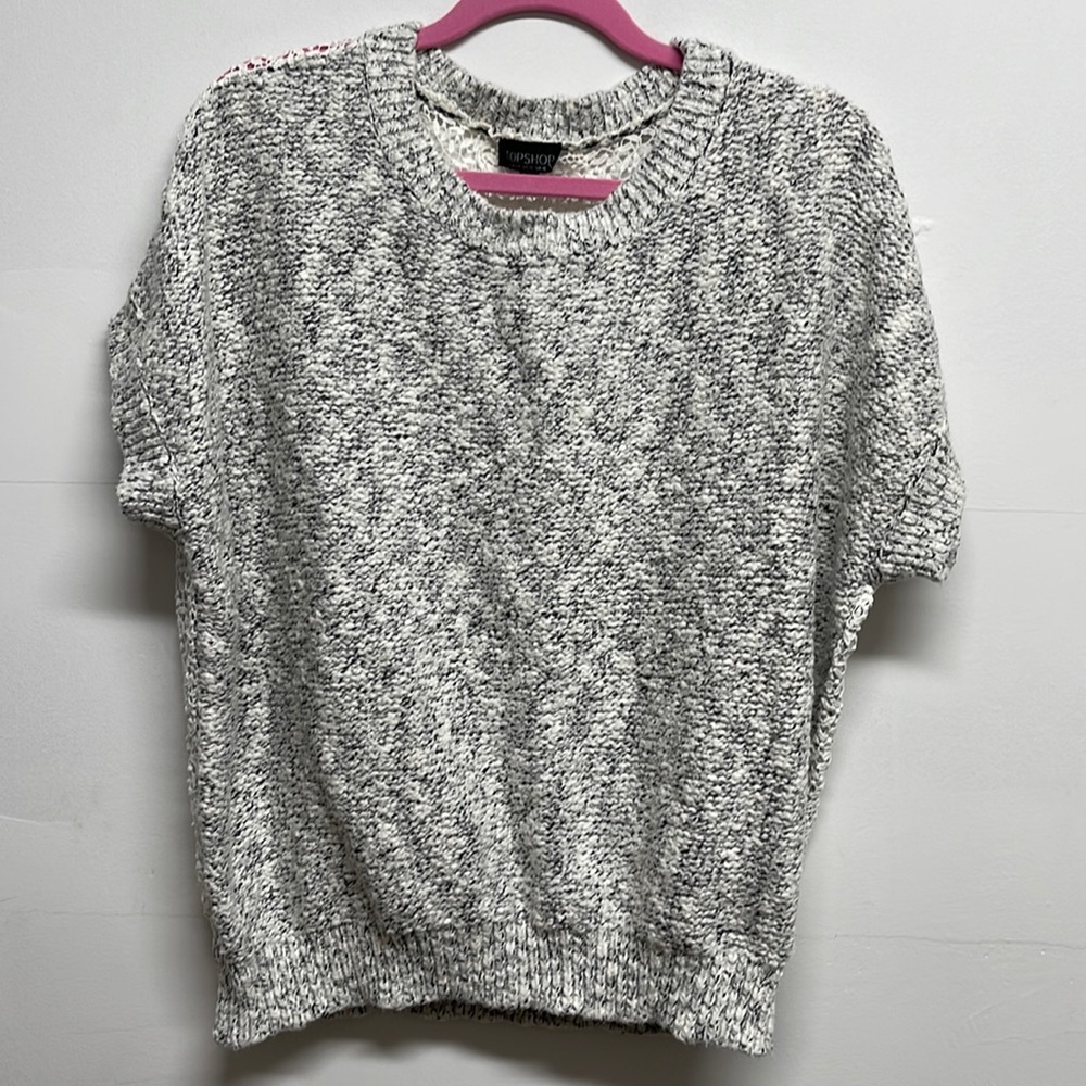 Top Shop Short Sleeve Sweather